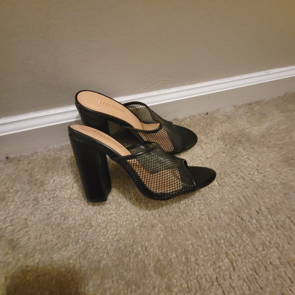 Black mules